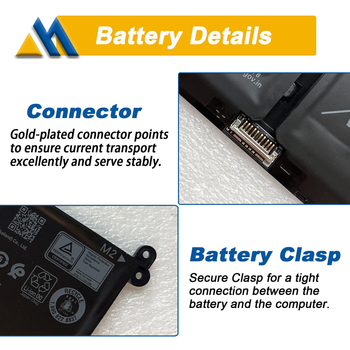 Mobik battery installed in a Dell laptop restoring runtime benefit