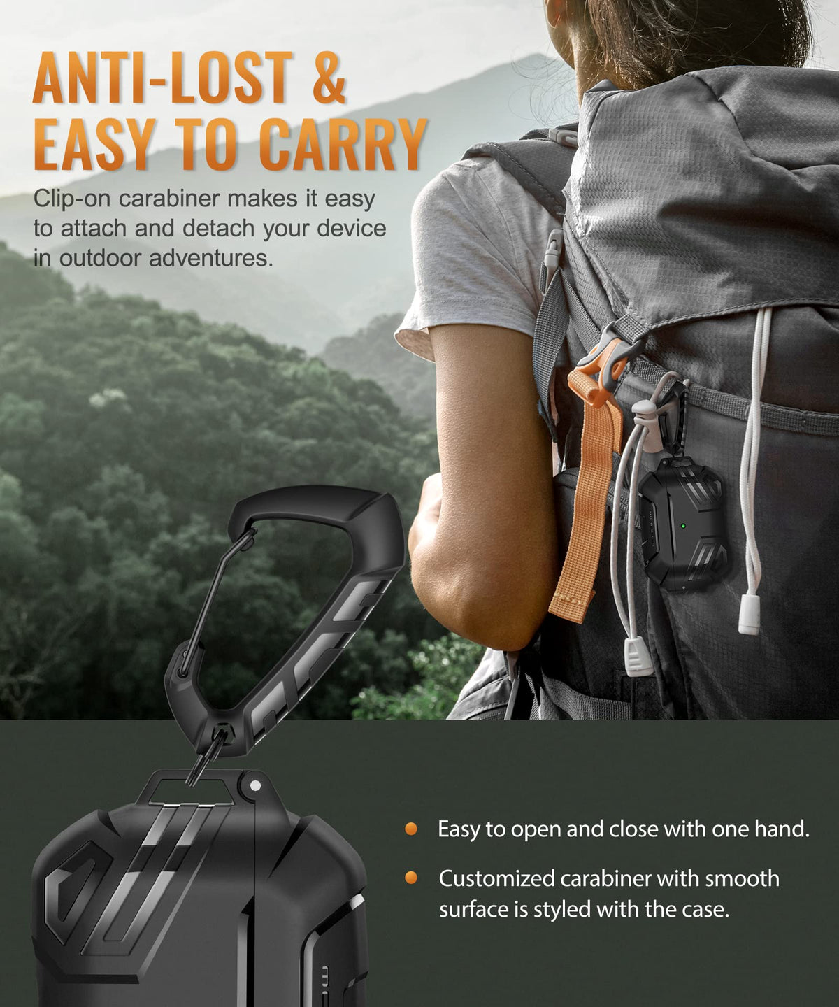 MOBOSI case supports Qi wireless charging and wired options