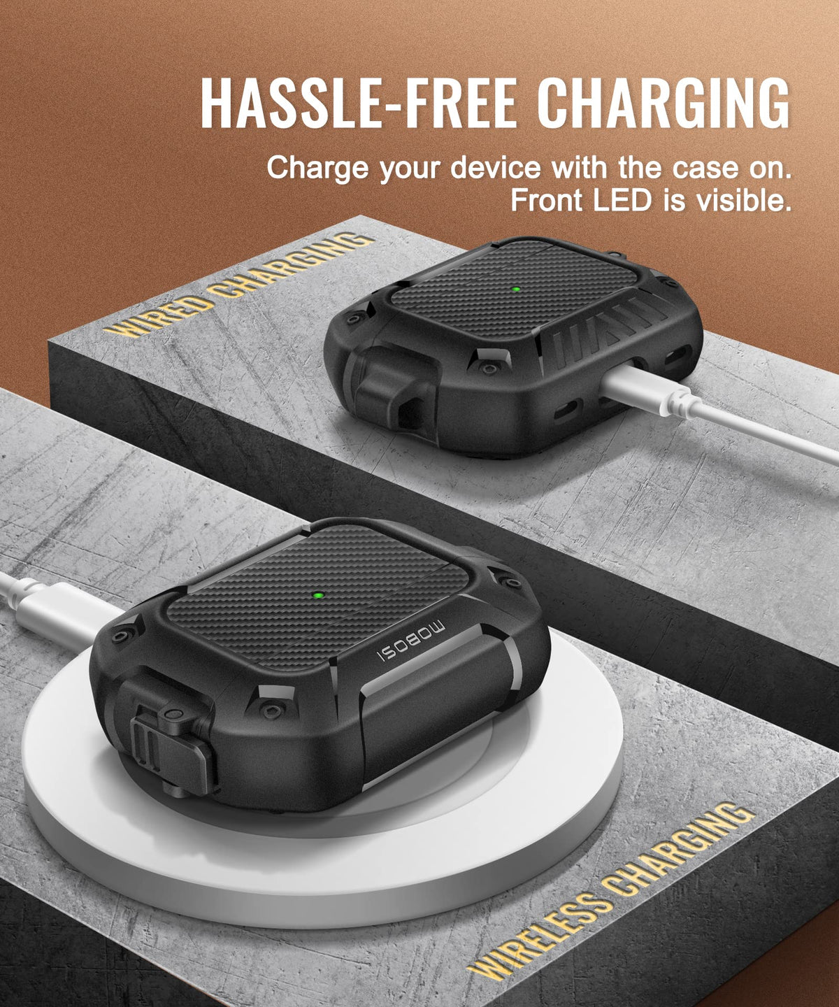 Mobosi cleaning tool included for maintenance of the case