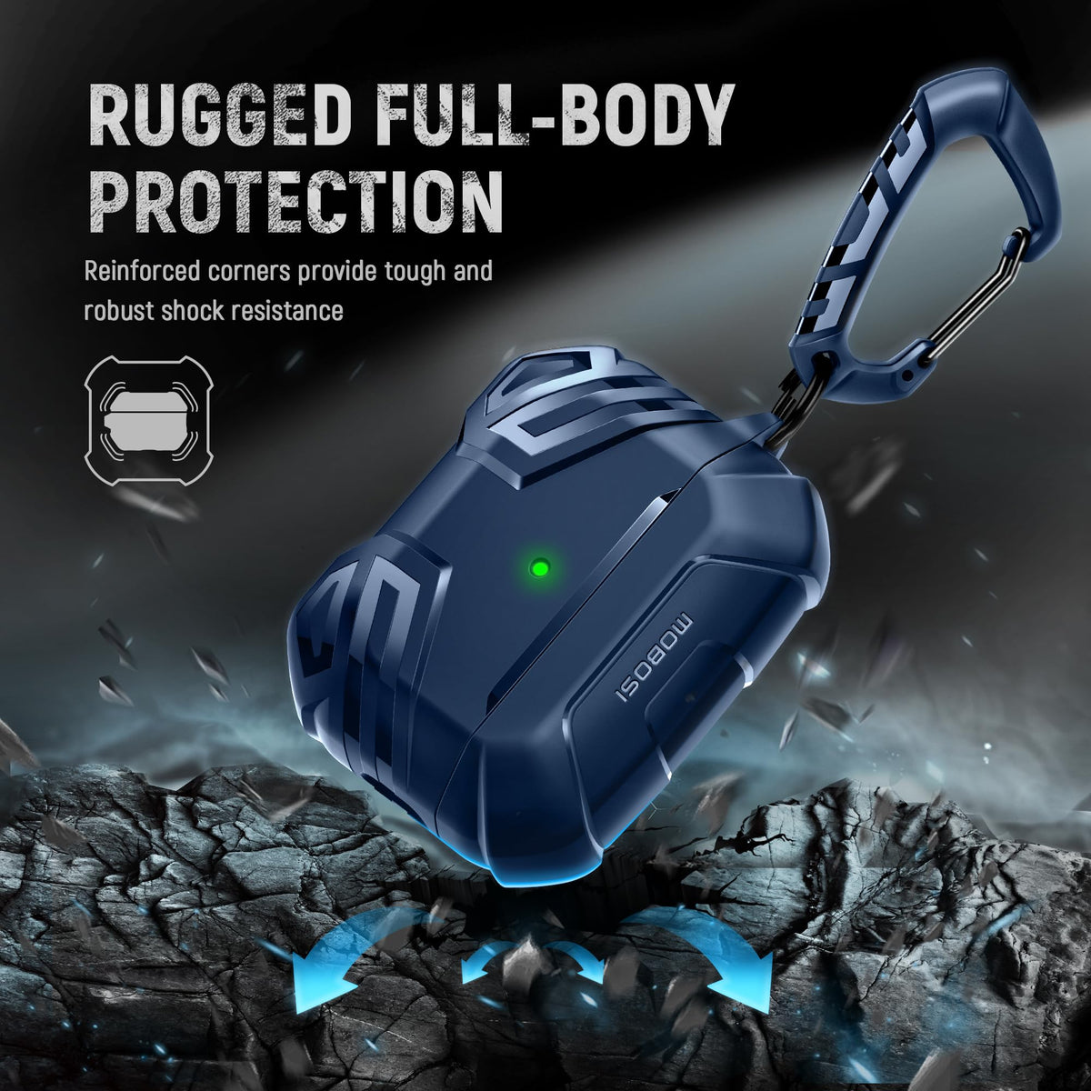 MOBOSI cleaner kit with AirPods Pro 2 case for tidy maintenance
