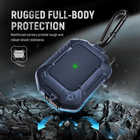 Mobosi AirPods Pro 2 case rugged protection guards against impacts.