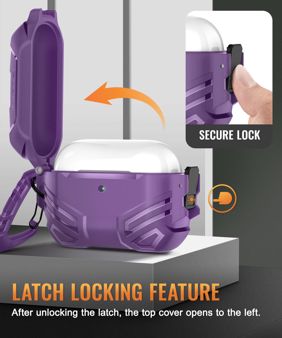 MOBOSI 3-in-1 case includes a cleaner kit for quick maintenance