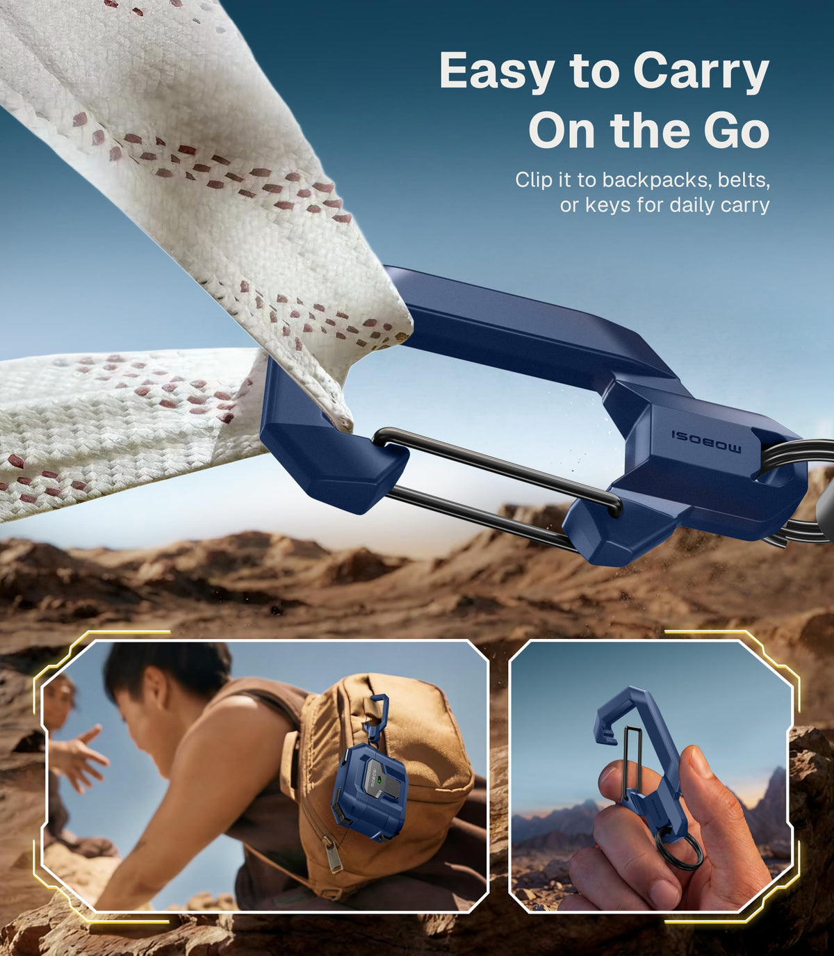 MOBOSI disassembly tool included for quick maintenance