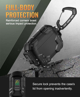 MOBOSI keychain carabiner adds portable convenience.