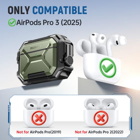 MOBOSI attached to backpack with carabiner for secure carry benefit