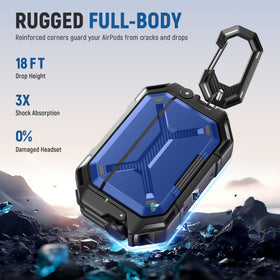 MOBOSI case submerged in water during test, confirms IP68 waterproof protection benefit