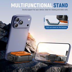 MOBOSI case in water immersion test showing waterproof protection