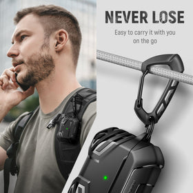 MOBOSI ports remain accessible for Lightning and USB-C charging.