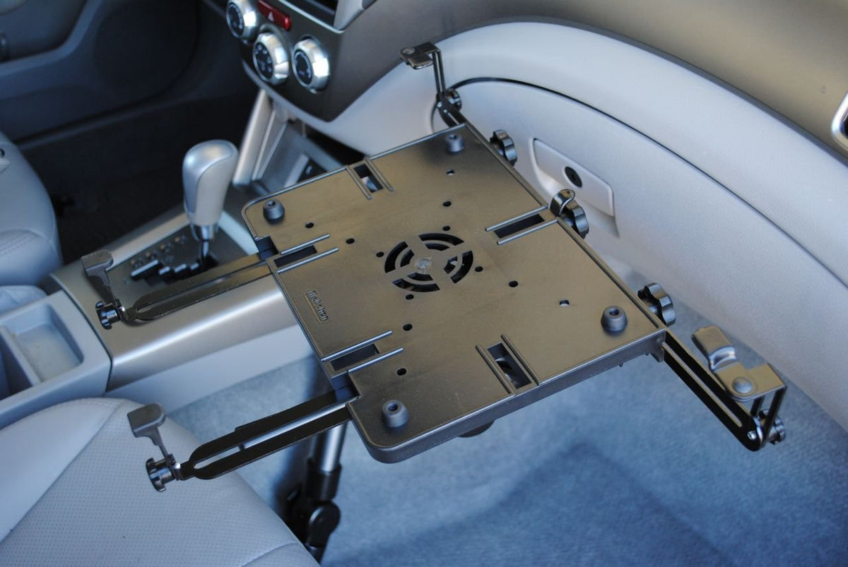 Mobotron MS-526 quick lock levers speed up installation and removal.