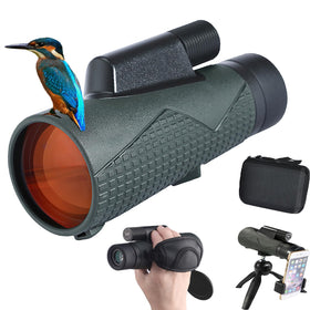 MOCANIO 12X56 ED monocular for bird watching with bright detail