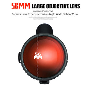 MOCANIO 24mm eyepiece monocular for comfortable, clear viewing