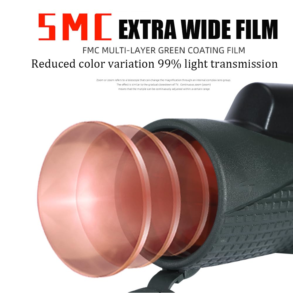 MOCANIO BAK4 prism with FMC lenses for high-contrast images