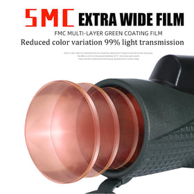 MOCANIO BAK4 prism with FMC lenses for high-contrast images
