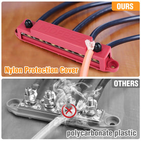 MOFEEZ nickel-plated brass busbar offers low resistance and corrosion protection.