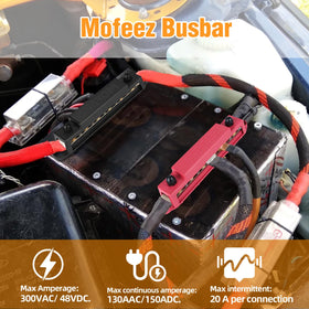 MOFEEZ removable nylon cover reduces contact risk during maintenance.