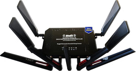 MOFINETWORK MOFI6500 front panel with clear status indicators for quick monitoring