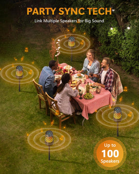 MOFOKEAY Bluetooth 5.3 auto-pairing for instant party connectivity