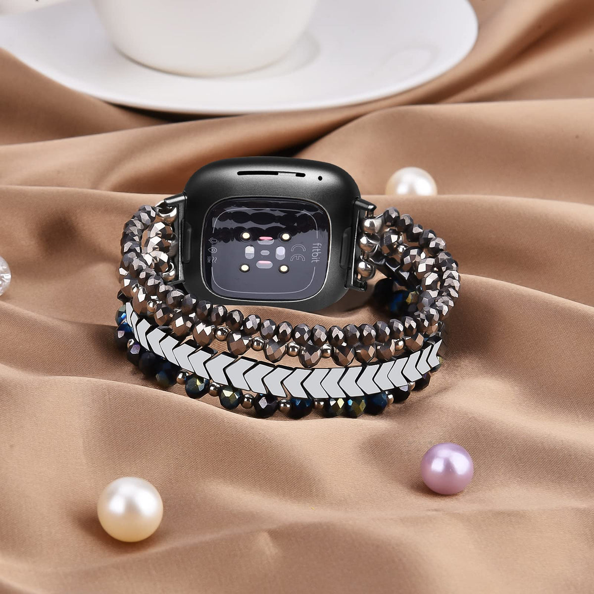MOFREE Versa 3 compatible beaded arrows bracelet adds daily comfort and style