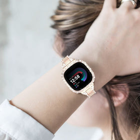 MOFREE gift-ready packaging option for Versa 4/Sense 2 bands for gifting.