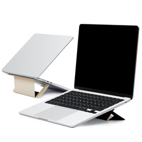 MOFT laptop stand with adhesive airflow helps keep your laptop cool during long sessions