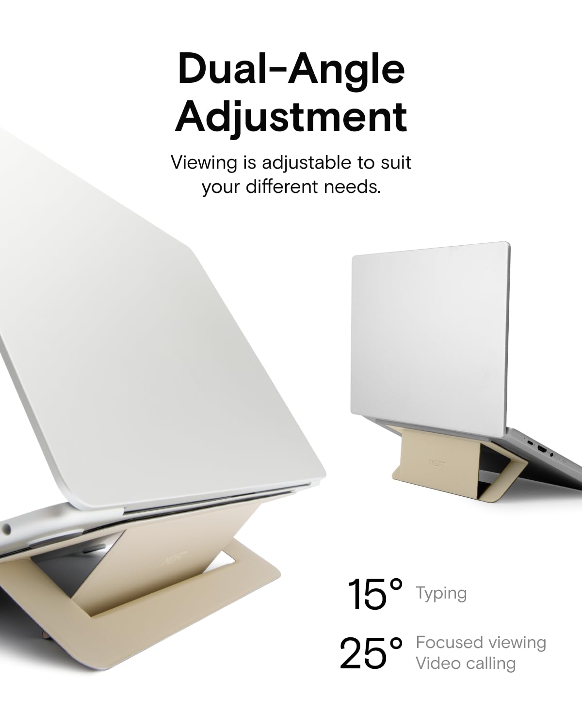 Vegan leather surface is scratch-resistant and comfortable to touch