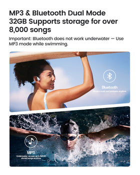Mojawa Purra Swim offers long 15-hour battery life for extended activities.