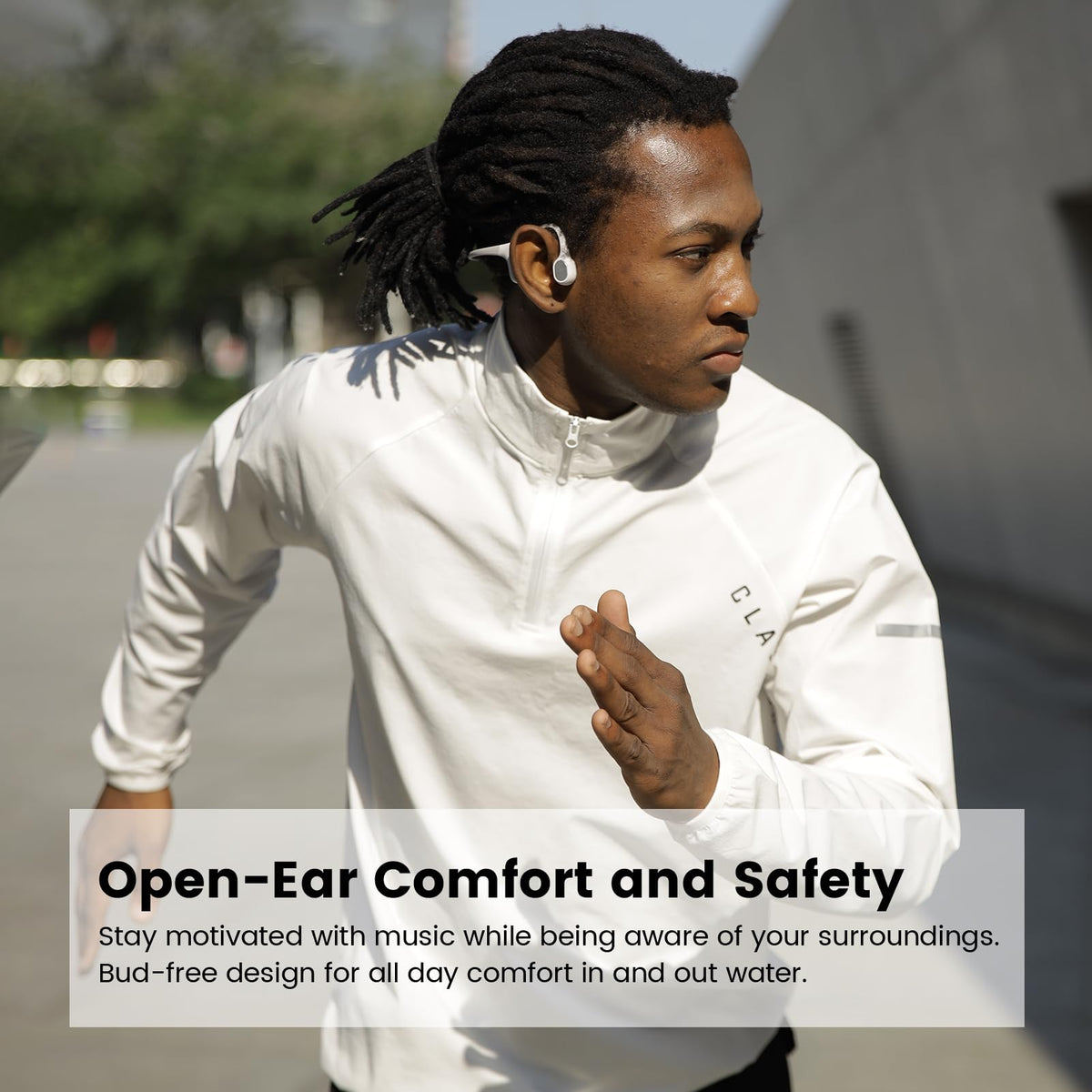 mojawa Run Plus Bluetooth 5.2 mode for wireless listening during training