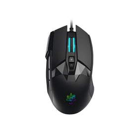 MOJO Pro front view shows silent wired design for focused gaming