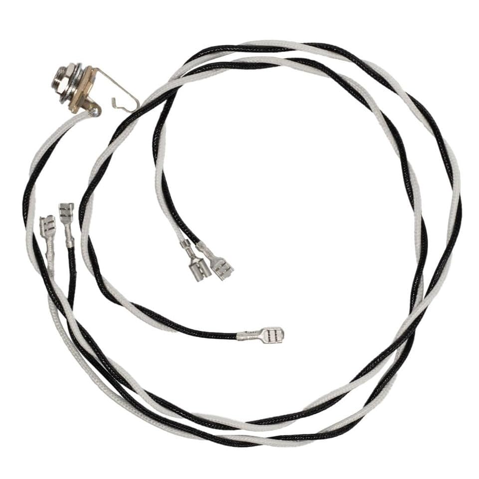 Mojotone 2x12 speaker harness with J11 jack and ferrule for reliable cabinet wiring.