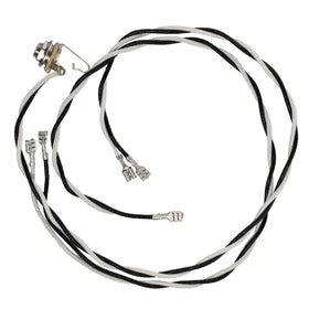 Mojotone 2x12 speaker harness with J11 jack and ferrule for reliable cabinet wiring.