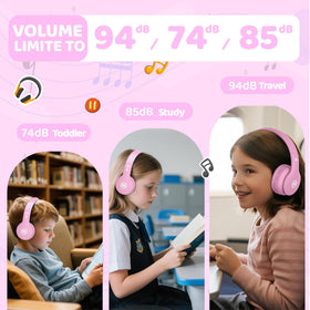 Mokata adjustable headband fits growing kids