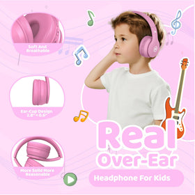 Mokata headphones with dB switch for safe listening levels