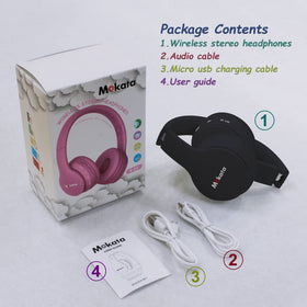 Mokata Safe-volume settings help tailor listening without worry.
