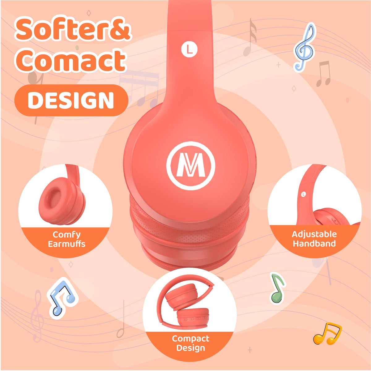 Mokata fast charging capability for kids' quick listening breaks.