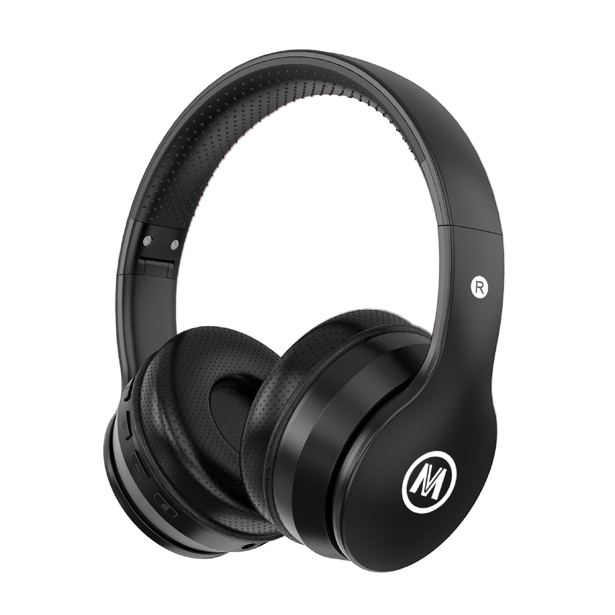 Mokata Kids Headphones front view for portable foldable listening on the go.