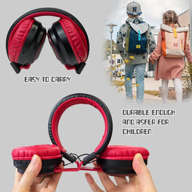 Mokata 3.5mm audio jack detail showing wired option to extend listening when needed