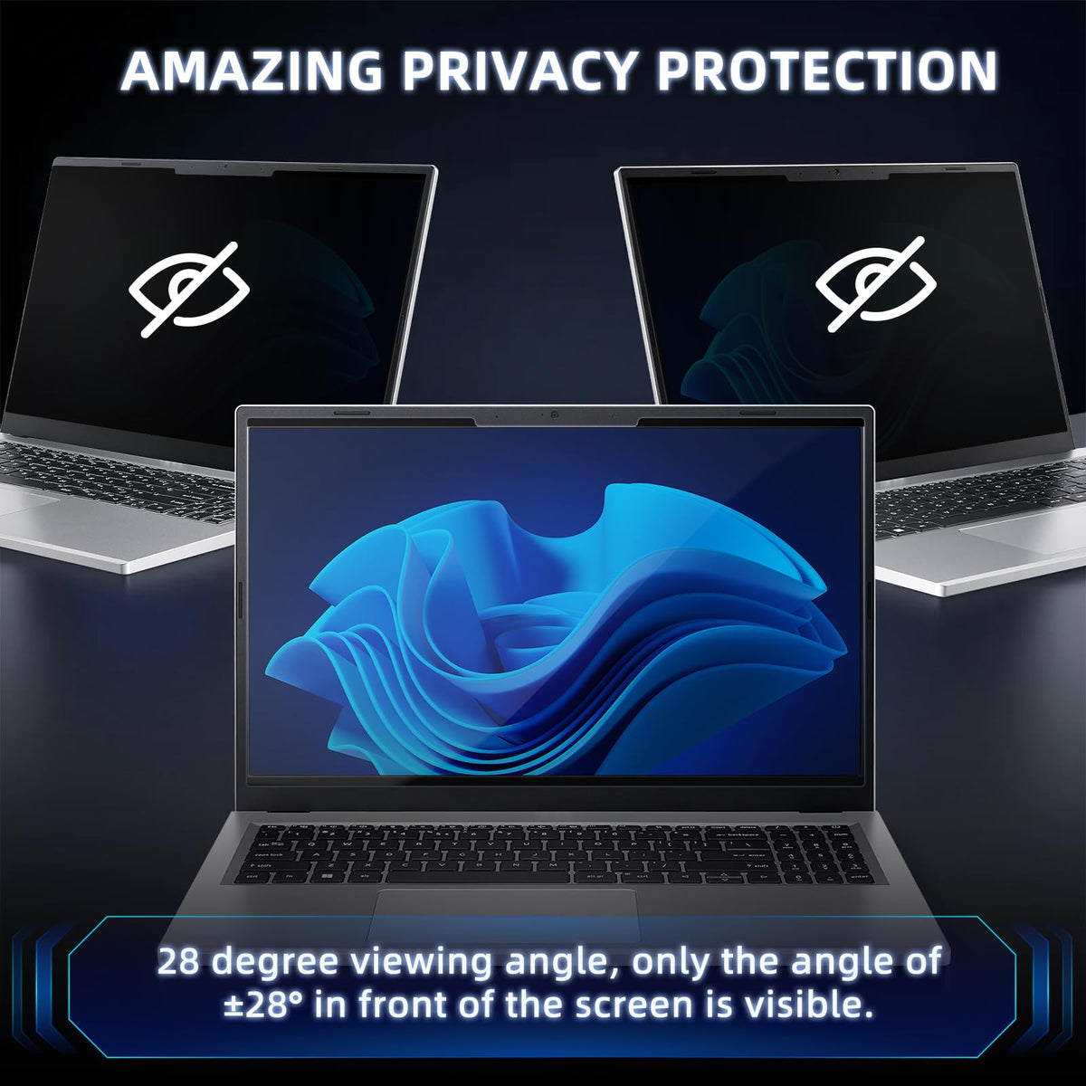 MokaZii applied on a touchscreen laptop demonstrating touch compatibility and smooth use