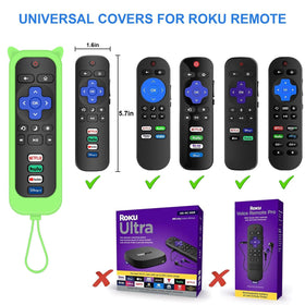 MOKEMAKE replacement remote works with Roku TVs without pairing.