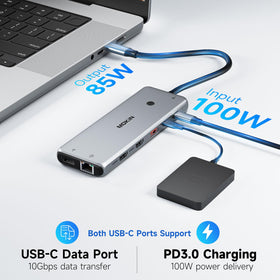 MOKiN 10Gbps data transfer speeds enable fast file sharing