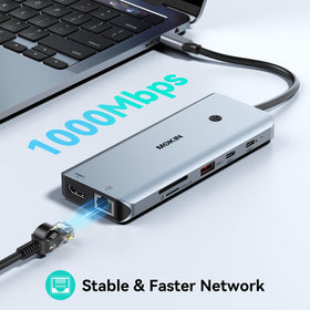 MOKiN 12-in-1 dock privacy button ensures discreet displays