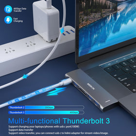 MOKiN aluminum design hub adds heat dissipation and a premium feel