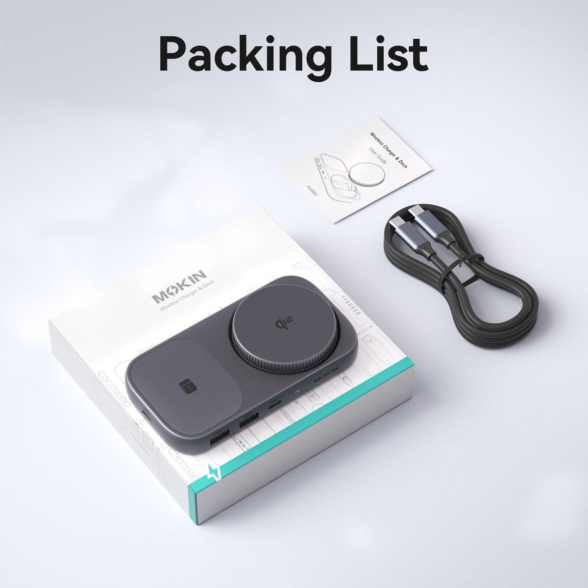MOKiN all-in-one kit offers a compact, organized docking solution