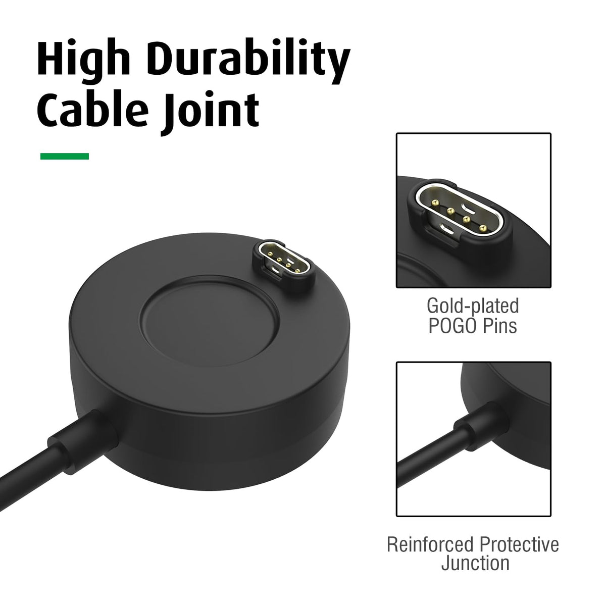 MoKo plug-and-play dock for USB data sync and charge.