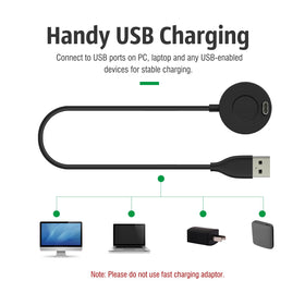 MoKo USB sync charging station keeps Garmin devices organized at home or office.