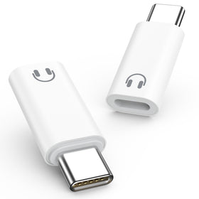 MoKo Lightning to USB-C adapter in compact design for portable audio