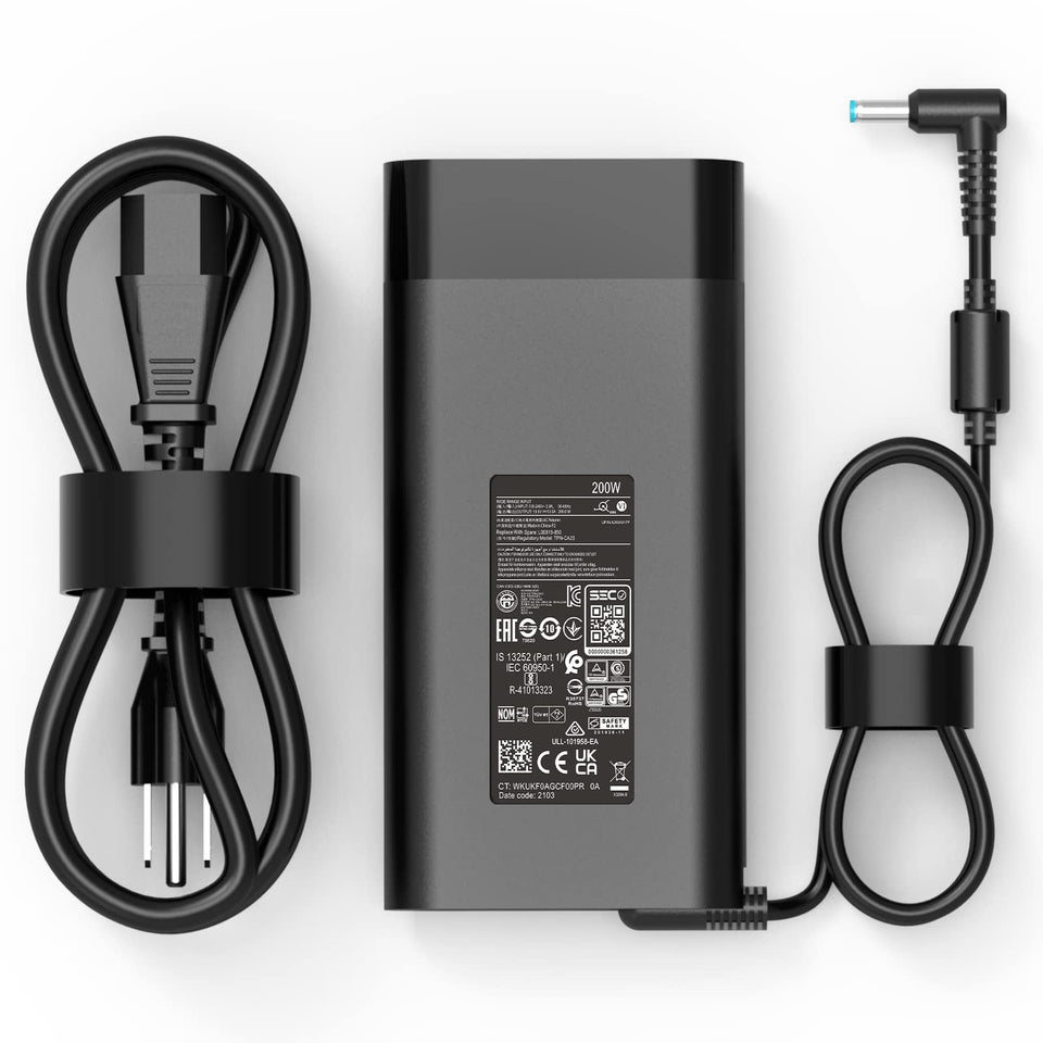 MOLIDZ 200W charger front view showing compact design and durable housing benefit