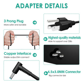 MOLIDZ close-up of 4.5mm x 3.0mm connector for reliable fit