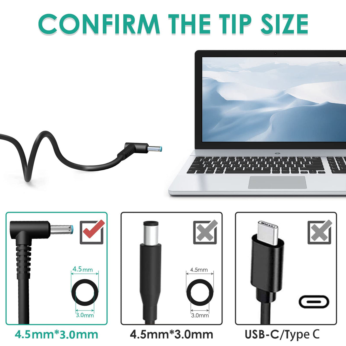 MOLIDZ power cord included showing plug and convenience