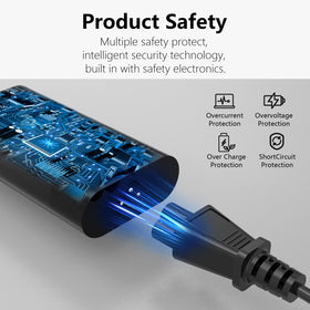 MOLIDZ label detail showing output specs for safe correct pairing