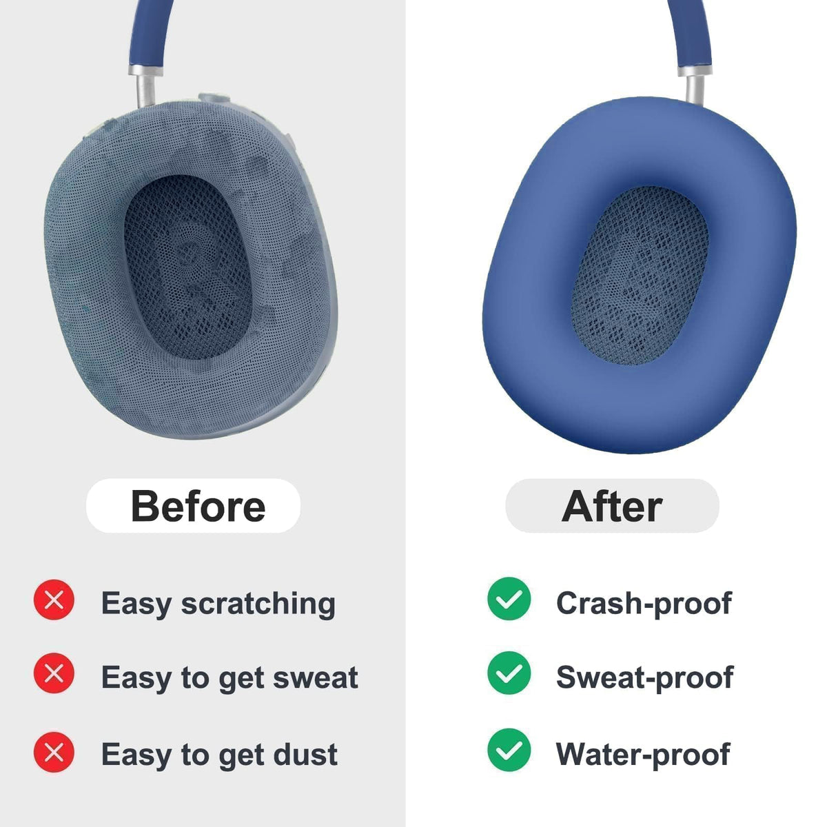 MOLOPPO 3-in-1 protection set complements AirPods Max’s design